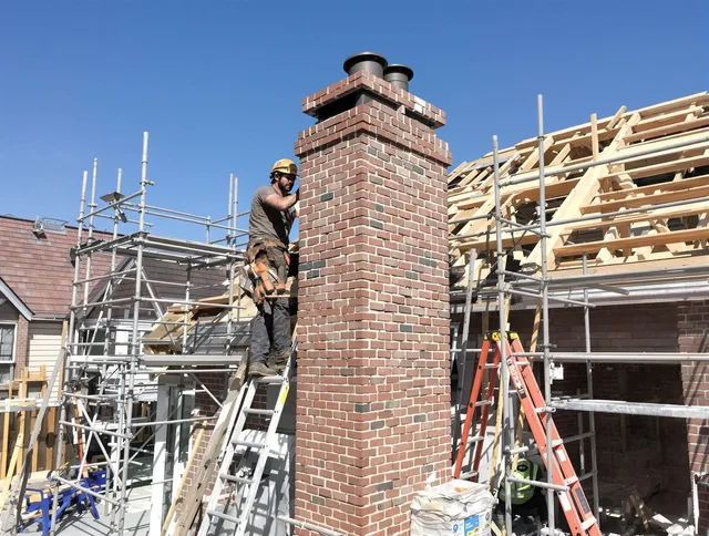 New chimney installation completed by Jerome Chimney Sweep in Jerome, OH